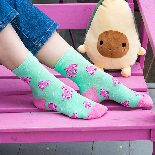 Носки "Ролики", разм.35-39