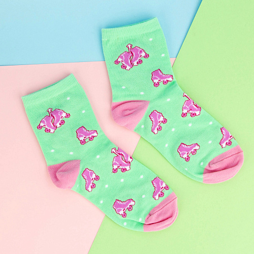 Носки "Ролики", разм.35-39