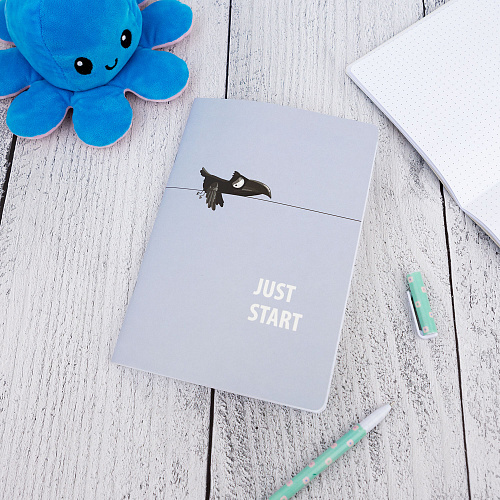 Блокнот в точку А5 "Just start"