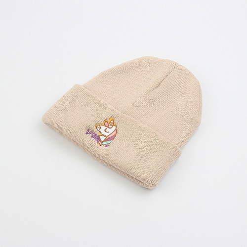 Шапка "Единорог" (бежевая)
