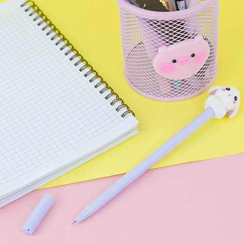 Ручка "Зайка" (сиреневая)