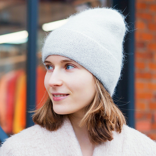 Шапка "Soft" (светло серая)