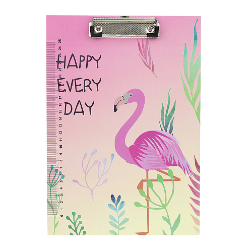 Папка-планшет "Фламинго" (розовый)