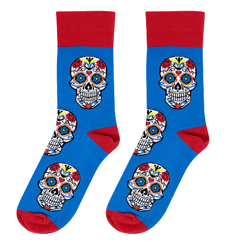 Носки "Черепа", разм.40-45