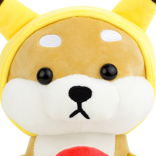 Игрушка-подушка "Корги в кигуруми" желтый 24см