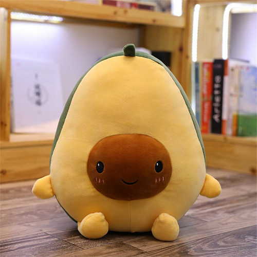 Игрушка-подушка "Авокадо гладкий" 30см