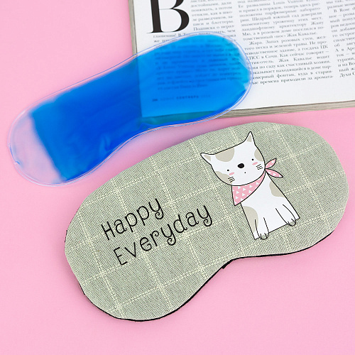 Маска для сна "Happy" (кот)