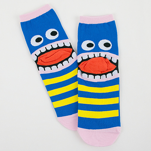 Носки "Монстры" (синие)