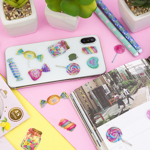 Набор наклеек "Magic ball Sweets"