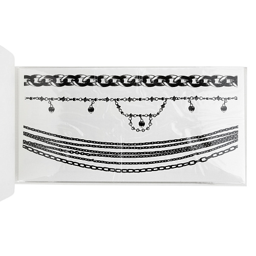 Переводные татуировки "Jewellery Tattoos Leather Pack"