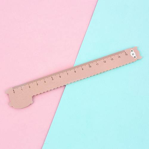 Линейка "Llama" (розовая)