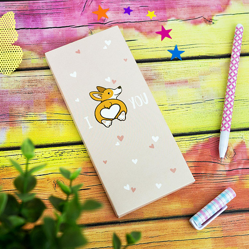 Шоколад "Корги и любовь"