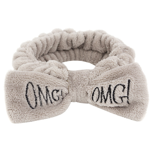Повязка на голову "OMG!", беж