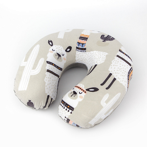 Подушка для путешествий "Llamas", Memory Foam