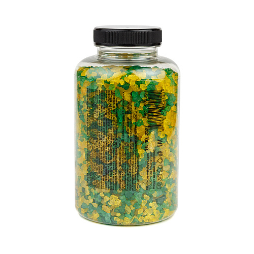 Соль д/ванны в банке с эфирным маслом Лемонграсс (Lemongrass) Fabrik Cosmetology