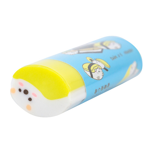 Ластик "Kawaii sushi" (желтый)