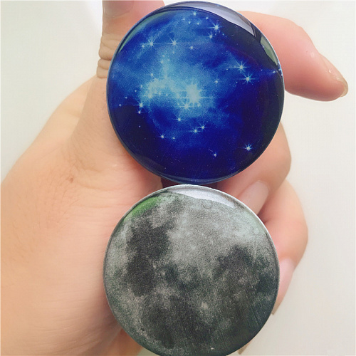 Держатель для телефона/попсокет "Планета" синяя