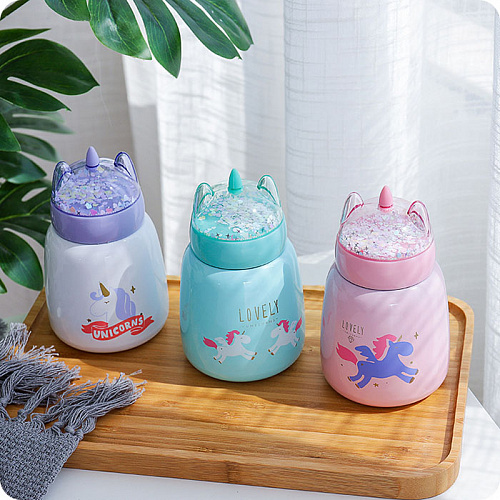 Термос "Unicorn" (белый)