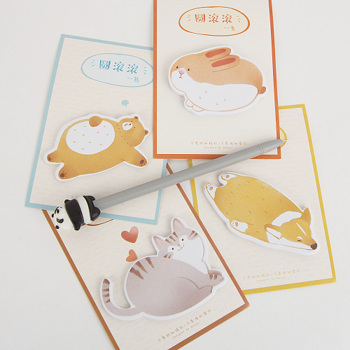 Стикеры для записей с животными (кот)