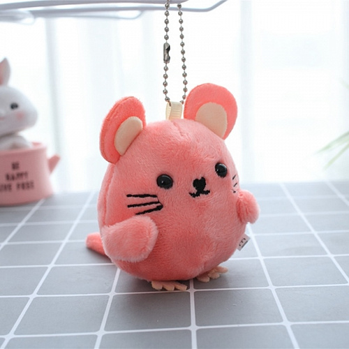 Брелок "Мышонок" (розовый)