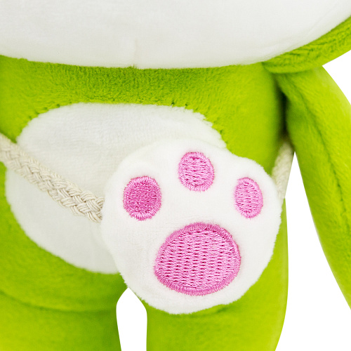 Игрушка-подушка "Котя в кигуруми" (зеленый) 24см