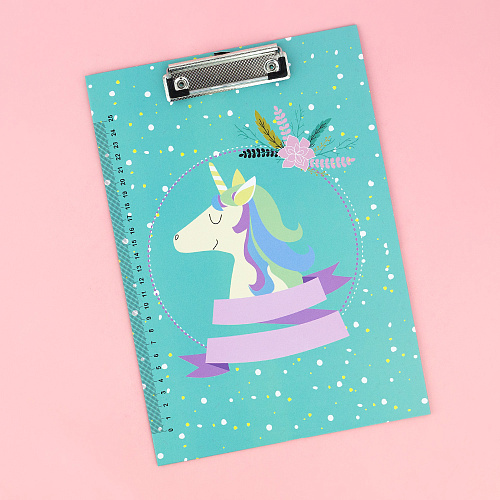 Папка-планшет "Unicorn" (мятный)