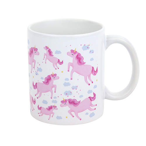 Кружка "Розовые единорожки"