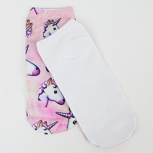 Носки "Эмодзи" (единорог)