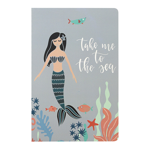 Тетрадь "Mermaids" (серая)