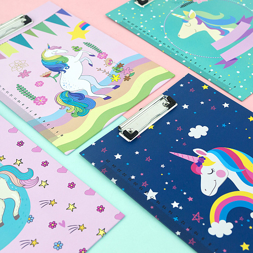 Папка-планшет "Unicorn" (синий)