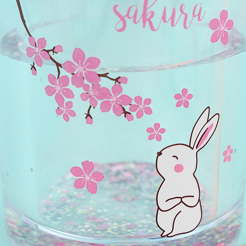 Подставка для ручек "Зайка" (с веткой)