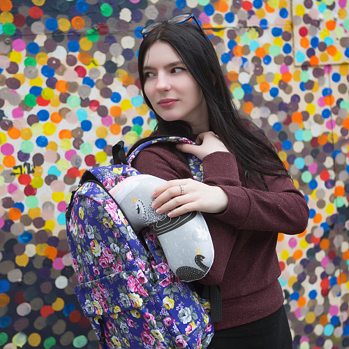 Подушка для путешествий "Лебеди", Memory Foam