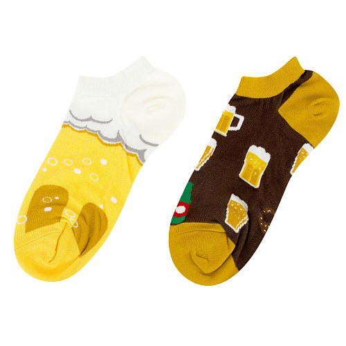 Носки короткие "Пивасик"