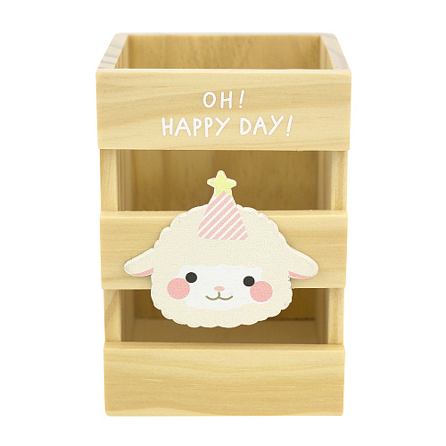 Подставка для ручек "Alpaca" (в розовой шапочке)