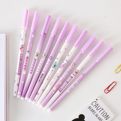 Набор ручек 12 штук "Лаванда"