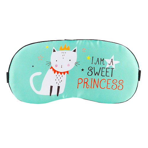 Маска для сна атласная "Princess"