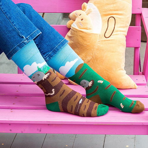 Носки "Кроты"