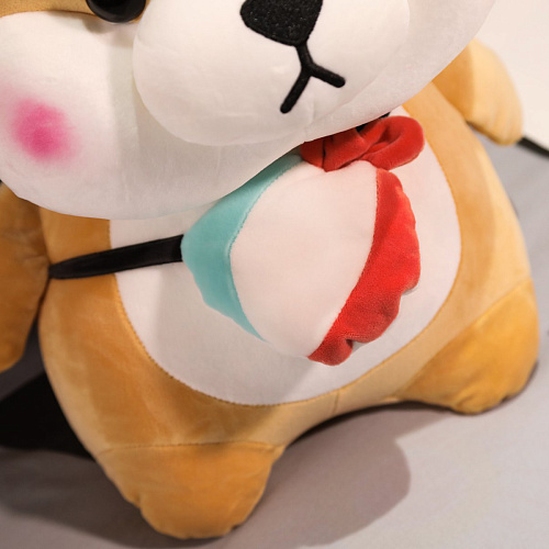 Игрушка-подушка "Корги в кигуруми" голубой 24см