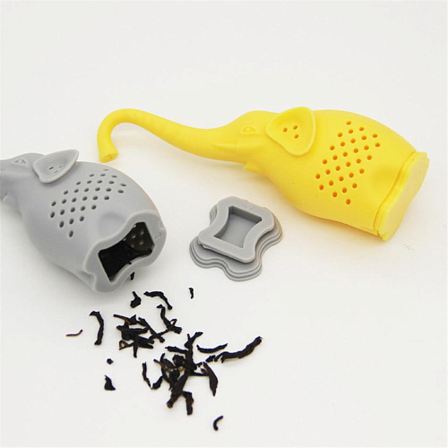 Заварник для чая "Слон" (желтый)