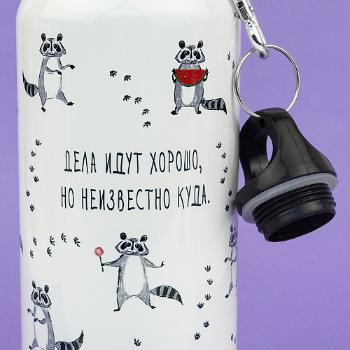 Бутылка для воды "Дела идут"