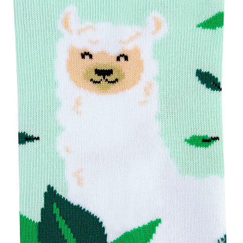Носки "Лама в траве", разм.35-39