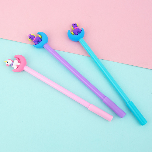 Ручка "Единорожек на луне" (мятная)