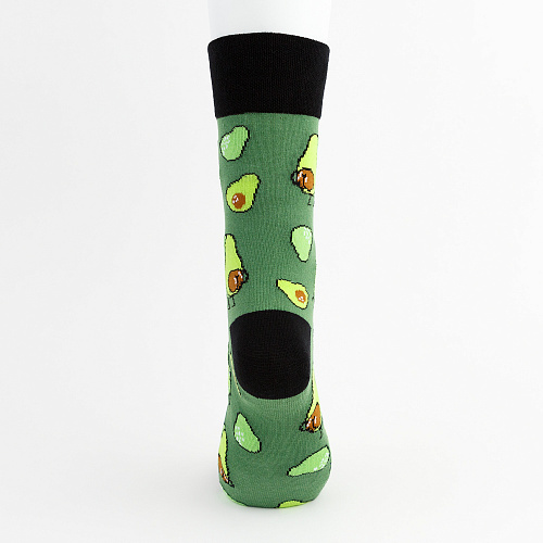 Носки "Настроение авокадо", разм.40-45