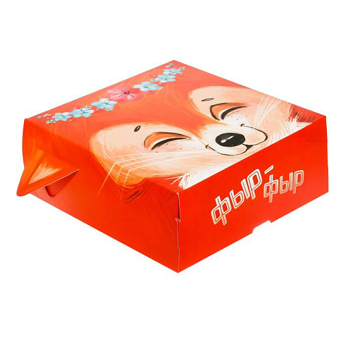 Складная коробка «Фыр Фыр», 25 × 25 × 8 см 3297736