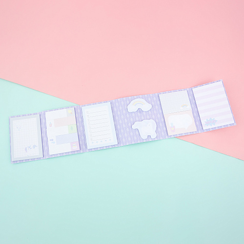 Набор стикеров "Dreamy unicorn" (серый)