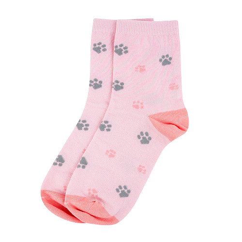 Носки "Лапки следы", разм.35-39