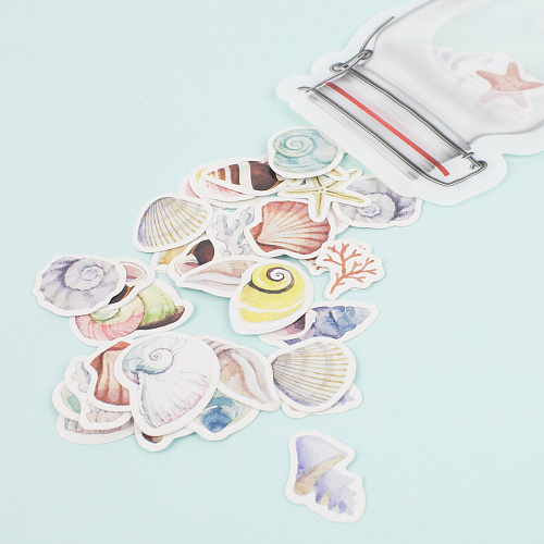 Стикеры "Банка" (ракушки)