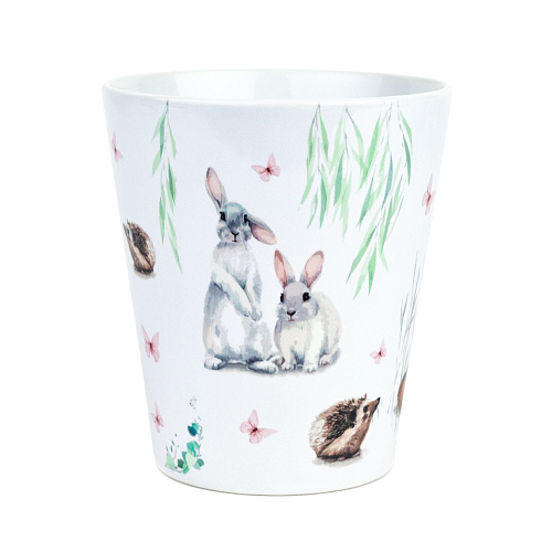 Кружка латте малая "Милые звери"