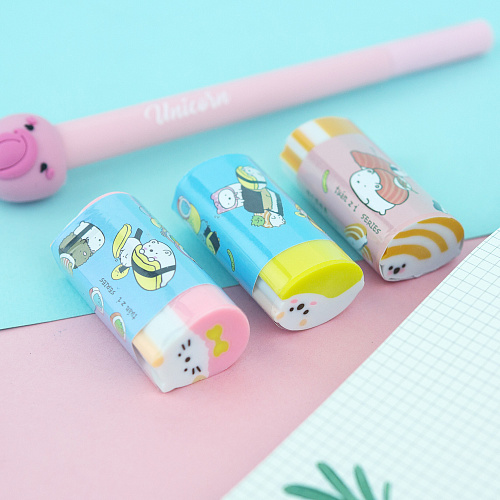 Ластик "Kawaii sushi" (оранжевый)