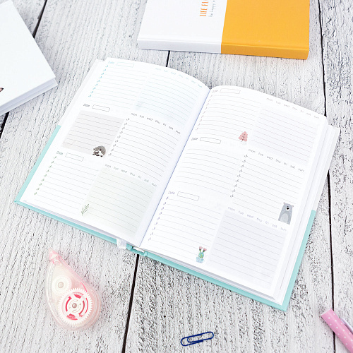 Ежедневник "Design your life" Слоники